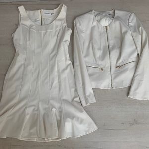 Calvin Klein White Suit